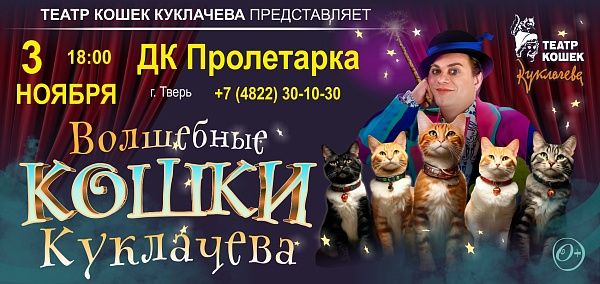 Владимир Куклачев "Волшебные кошки"