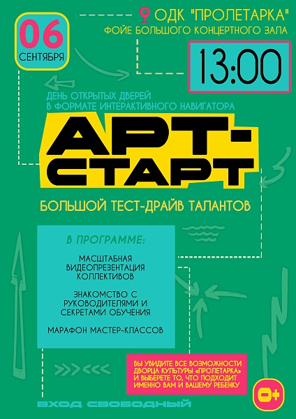 День открытых дверей в формате интерактивного навигатора "АРТ-СТАРТ"