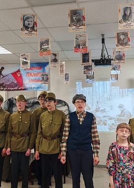 Показ спектакля "Была война…Была Победа"