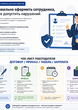 Как правильно формить сотрудника, чтобы не допустить нарушений