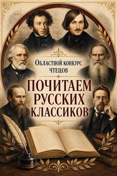 Областной конкурс чтецов «Почитаем русских классиков»