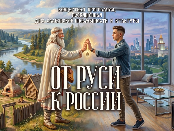 Концертная программа, посвященная Дню славянской письменности и культуры "От Руси к России"