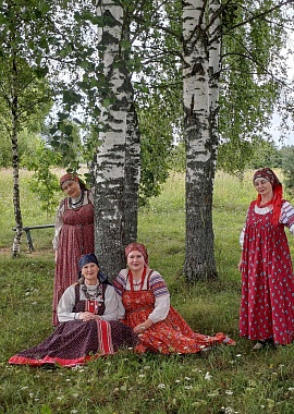 Творческая встреча любителей с фольклорным ансамблем "Времена"